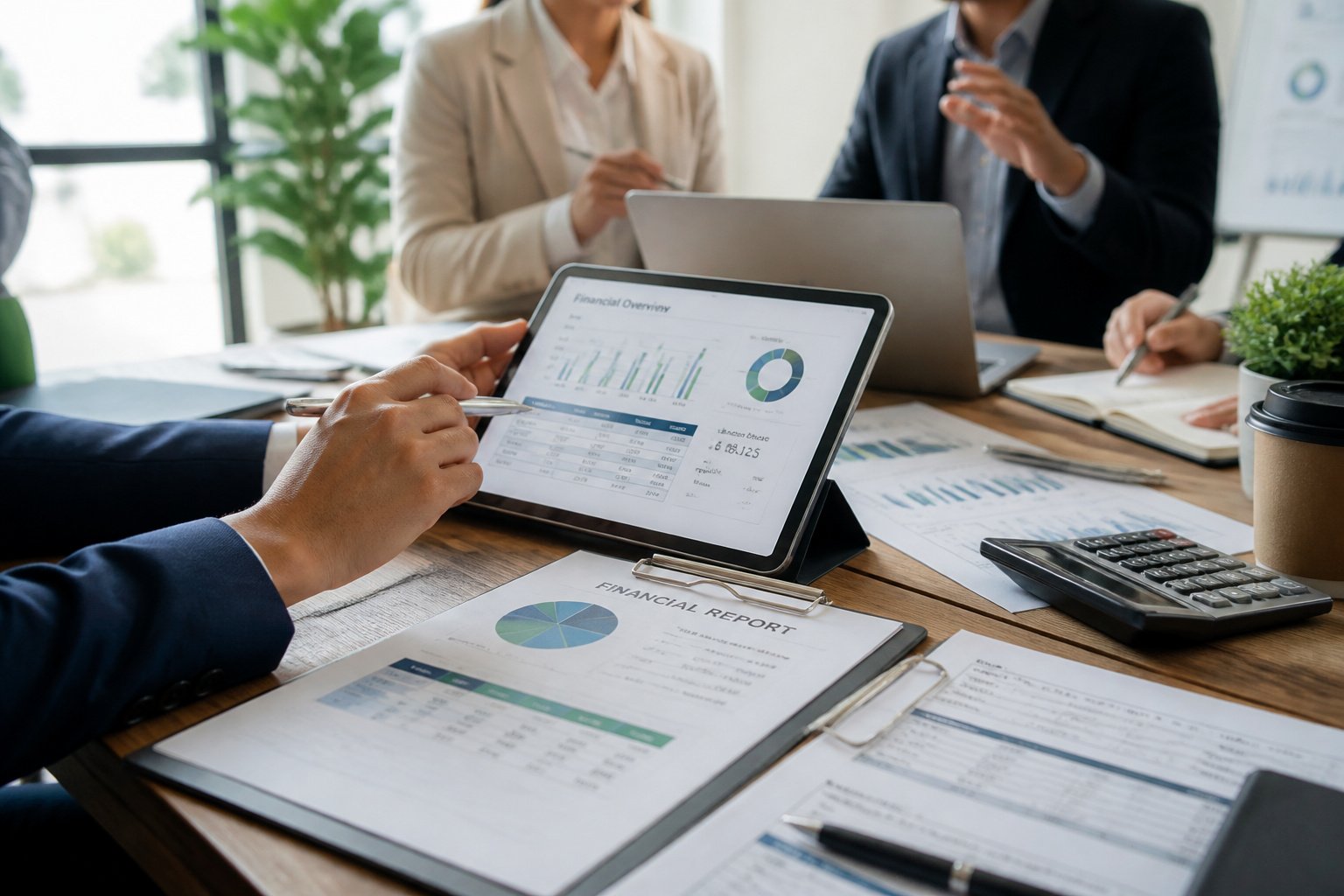 Analyse financiere au bureau